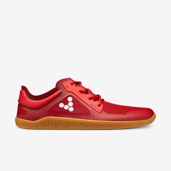 Vivobarefoot Primus Lite III Wanderschuhe Herren Rot | DE 0023VRWD